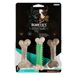 Hero Bonetics™ 3-Pack Chew Combo Dog Chew Toys For Small Dog