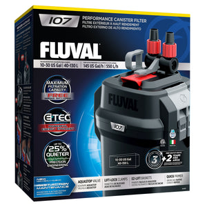 Fluval 107 External Filter 120Vac, 60Hz
