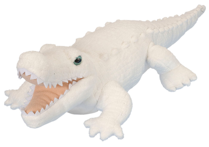 White Alligator Stuffed Animal 12"