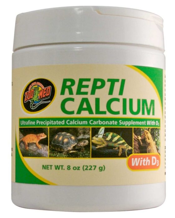 Zoo Med Repti Calcium with Vitamin D3 Reptile Supplement 8oz