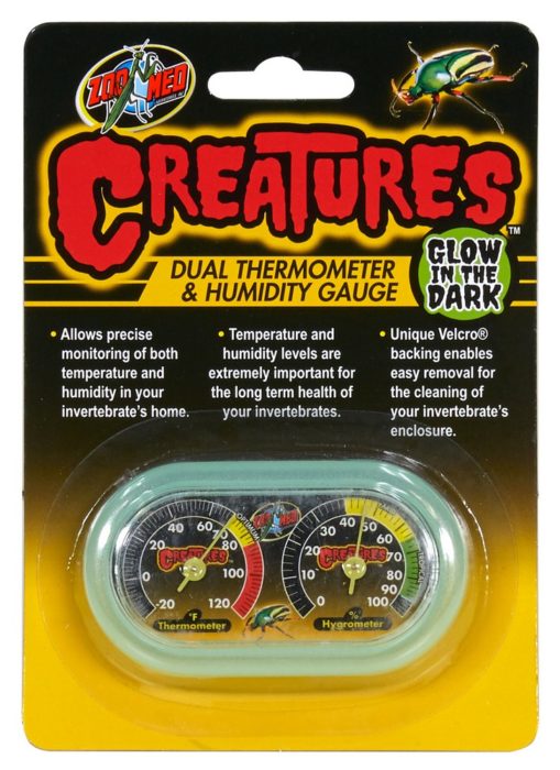 Creatures Dual Thermometer & Humidity Gauge