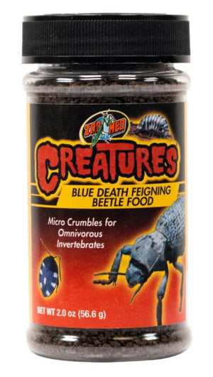 Creatures Blue Death Feigning Beetle Food Product Photo