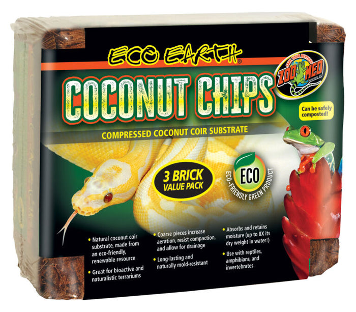 Eco EarthCoconut Chips (3 Pack)