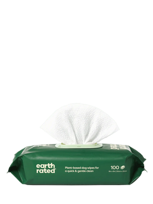 Earth Rated Plant-Based Dog Grooming Wipes