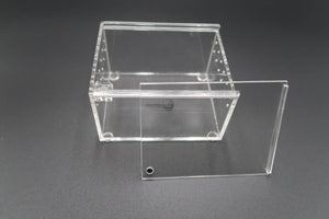 Small Acrylic enclosure with lid off