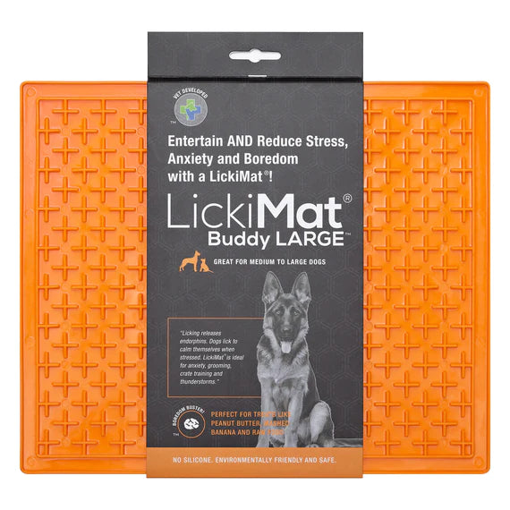 Innovative Pet Products Lickimat Buddy Slow Feeder Mat for Cats