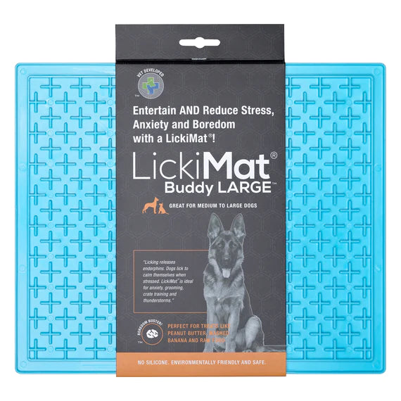 Messy Mutts Silicone Mat Red Medium