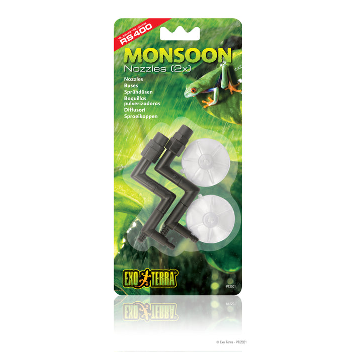 Monsoon Replacement 2 Nozzles with Suction Cups