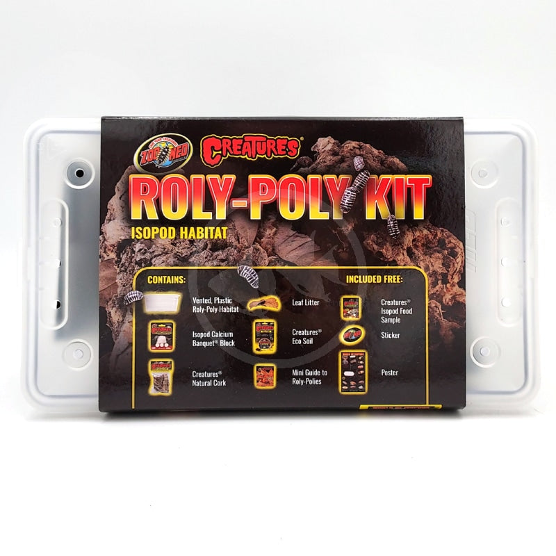 CREATURES ROLY POLY KIT- ISOPOD HABITAT – Reptilian Arts
