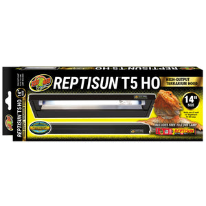 Zoo Med ReptiSun T5 HO Terrarium Hood 14" w/ 10.0 Bulb