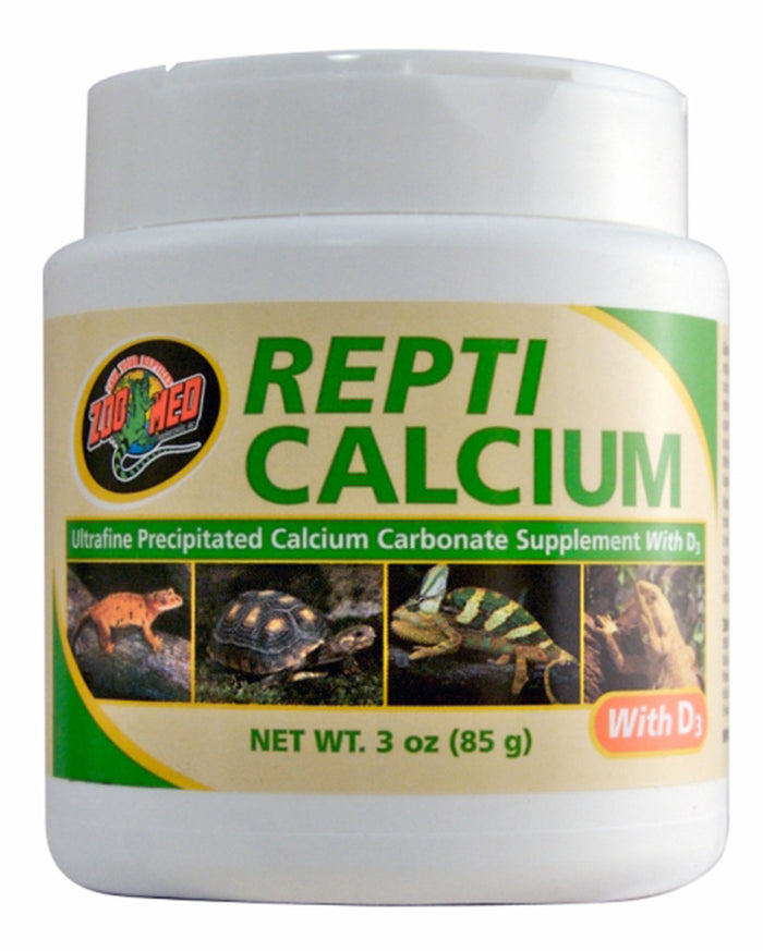 Zoo Med Repti Calcium with Vitamin D3 Reptile Supplement 3oz