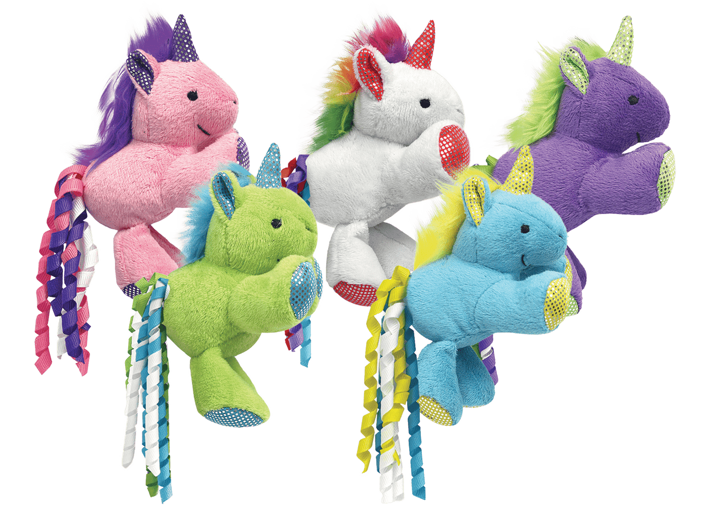 UNICORN w CATNIP CAT TOY Reptilian Arts
