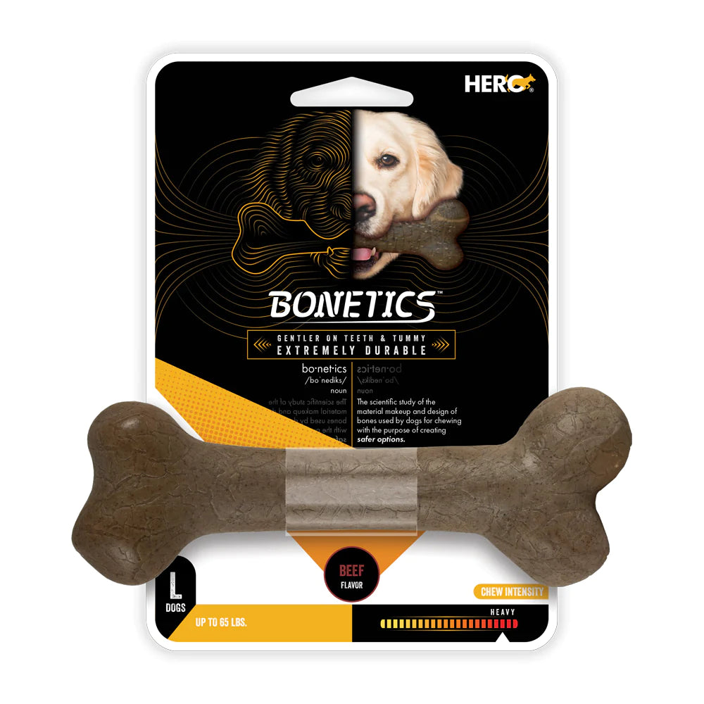 Hero Bonetics™ Femur Bone Dog Chew Toy – Reptilian Arts Hero Bonetics™ Femur Bone Dog Chew Toy – Reptilian Arts