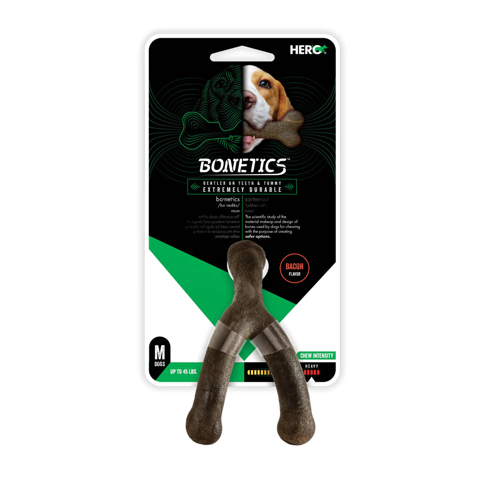 Hero Bonetics™ Wishbone Dog Chew Toy – Reptilian Arts