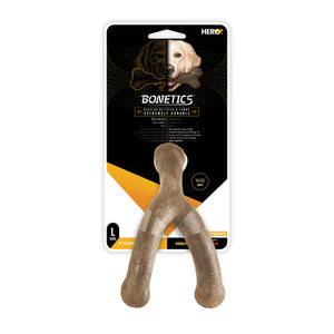Hero Bonetics™ Wishbone Dog Chew Toy