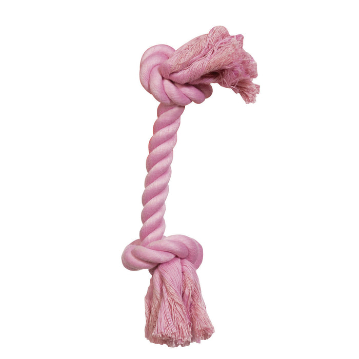 Dogit Pink Cotton Rope Bone - Small