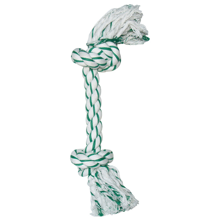 Dogit Knotted Rope Bone Toy - Mint, Small
