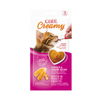 Catit Creamy Chicken/Shrimp- 5pk