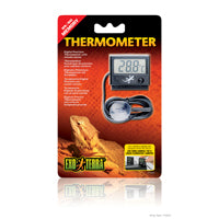 Exo Terra Digital Thermometer with Probe -  Celsius and Fahrenheit
