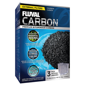 Fluval Carbon, 100G (3/PK)