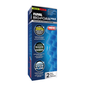 Fluval 207-307 Blue BioFoam MAX, 2pcs
