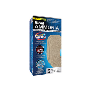 Fluval 107/207 Ammonia Remover Pad, 3pcs