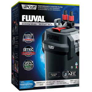 Fluval 207 External Filter 120Vac, 60Hz