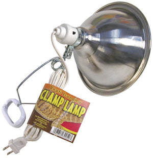 Zoo Med Economy Clamp Lamp with 8.5-Inch Dome -  Chrome