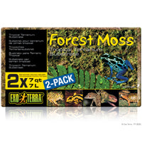 Exo Terra Forest Plume Moss -  7 Quarts, 2-Pack