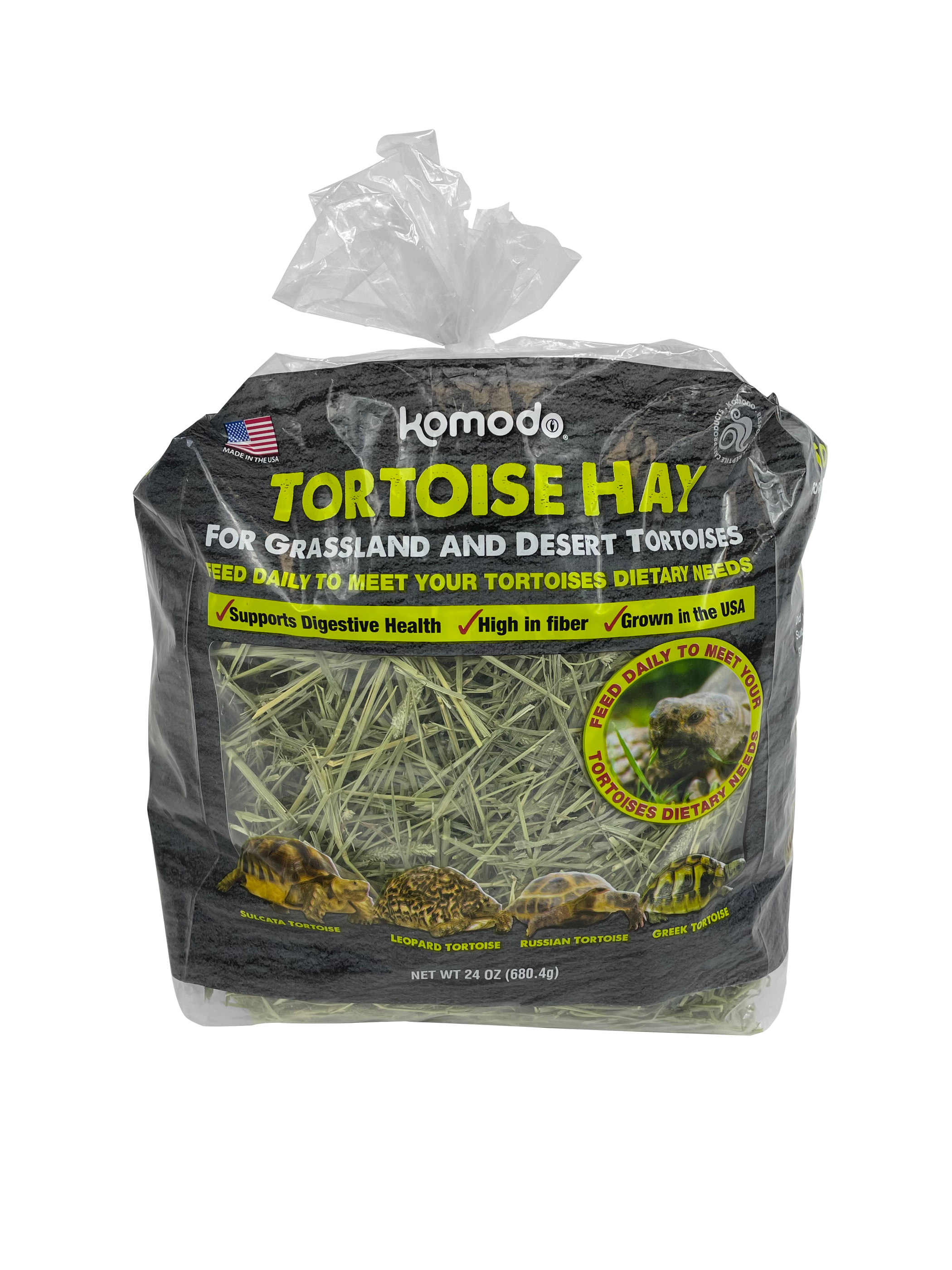 KOMODO TORTOISE HAY - 24 OZ – Reptilian Arts