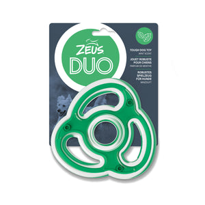 Zeus Duo Ninja Star, (5in), Green, Mint