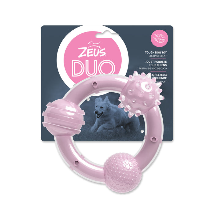 Zeus Duo Tri-Ring, (6in) Lilac, Coconut